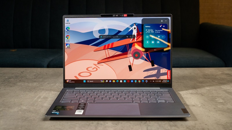 Máy với chip i7, RAM 16GB, SSD 512GB, thiết kế mỏng nhẹ Máy với chip i7, RAM 16GB, SSD 512GB, thiết kế mỏng nhẹ