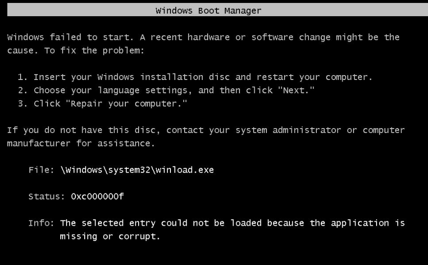 Máy tính khởi động không lên màn hình
