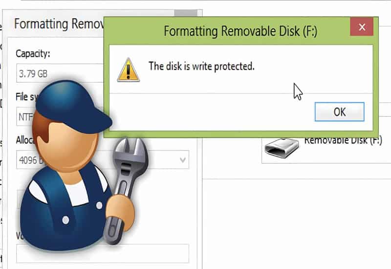 Cách khắc phục lỗi The disk is write protected hiệu quả nhất Tìm hiểu nguyên nhân gây ra lỗi The disk is write protected