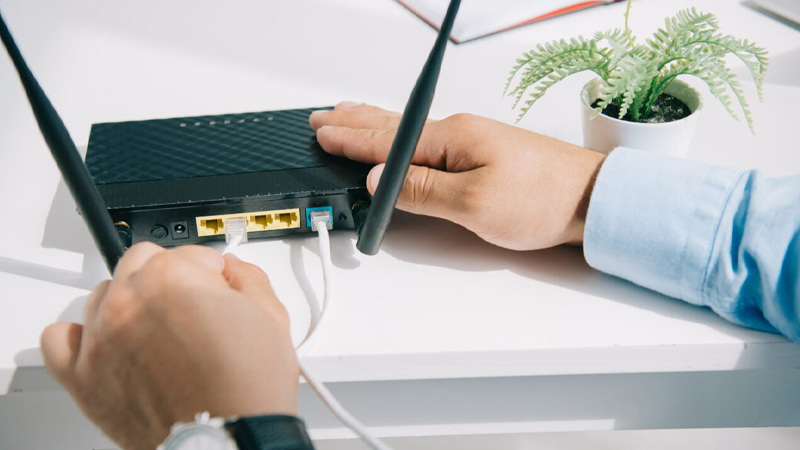 Reset lại modem và router