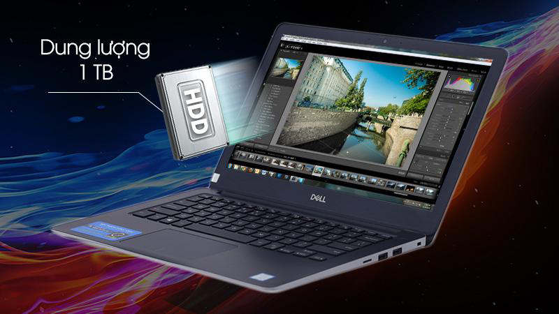 Không gian lưu trữ lớn tích hợp SSD và HDD Laptop đồ họa có không gian lưu trữ lớn