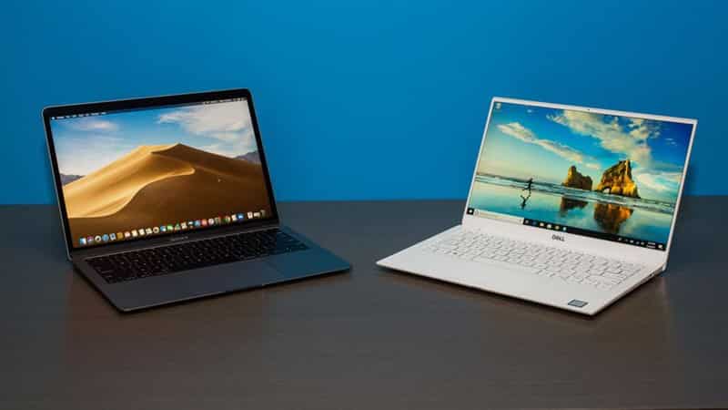 MacBook dùng macOS mượt, Dell dùng Windows linh hoạt