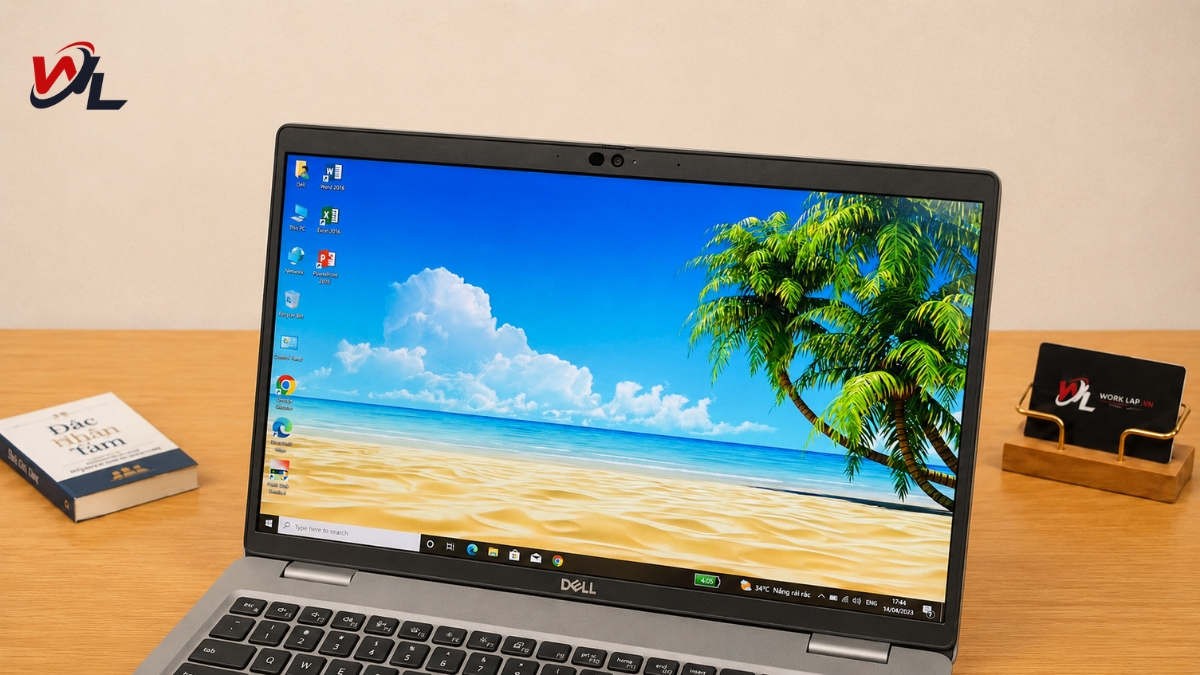 Màn hình 15.6 inch độ phân giải Full HD cho hình ảnh sắc nét Màn hình 15.6 inch độ phân giải Full HD