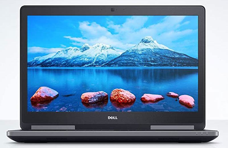 Màn hình 15.6 inch Full HD giúp Dell Precision 7520 mang đến không gian làm việc rộng rãi và thoải mái