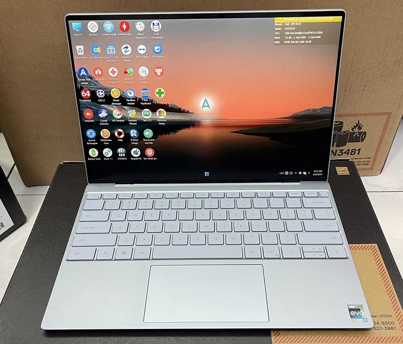 Màn hình có độ phủ màu lên tới 100% sRGB