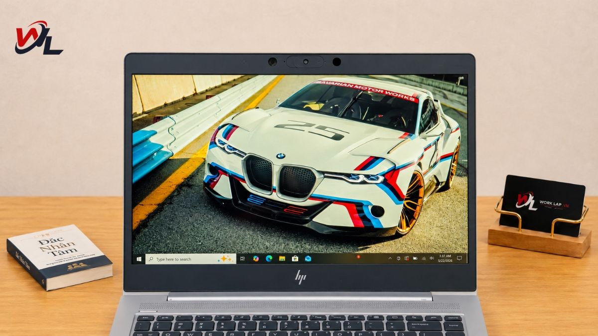 Màn 14 inch Full HD IPS chống chói, cho hình ảnh sắc nét Màn 14 inch Full HD IPS chống chói