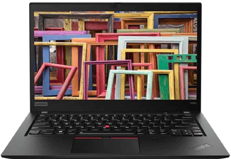 Màn hình sắc nét, sống động, màu sắc trung thực và rực rỡ Lenovo ThinkPad T490s Thiết kế tinh tế pin dùng lâu dài