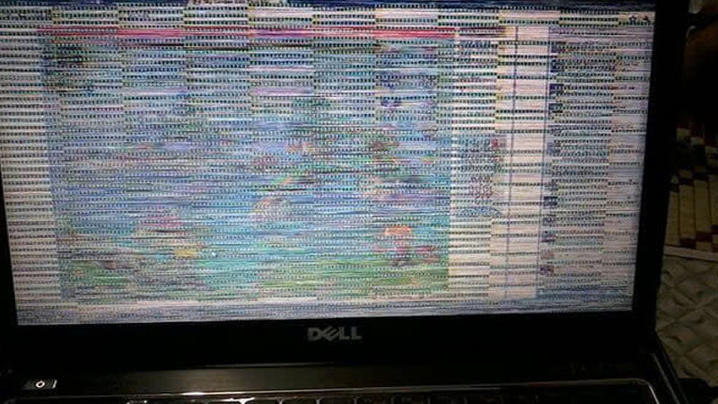 Màn hình laptop xuất hiện sọc Màn hình xuất hiện sọc