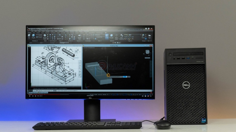 Dòng máy bàn Dell Precision thiết kế bền bỉ Dòng máy bàn Dell Precision thiết kế hiện đại