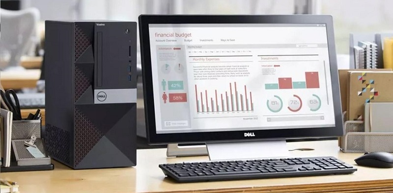 Máy tính văn phòng đủ sức đáp ứng nhu cầu làm việc và giải trí