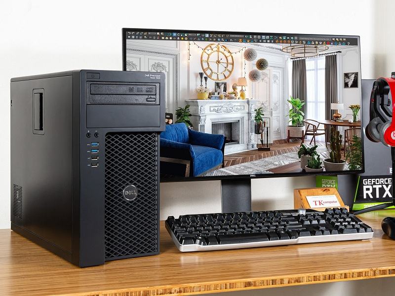 Máy trạm sở hữu cấu hình mạnh mẽ, hiệu năng khủng