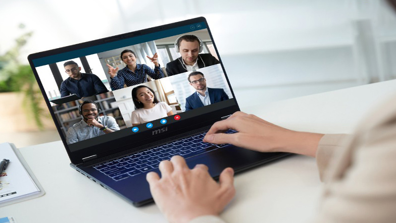 MSI Prestige 14 AI Studio C1VEG-056VN được thiết kế vỏ nhôm bền bỉ MSI Prestige 14 AI Studio C1VEG-056VN có vỏ nhôm bền bỉ