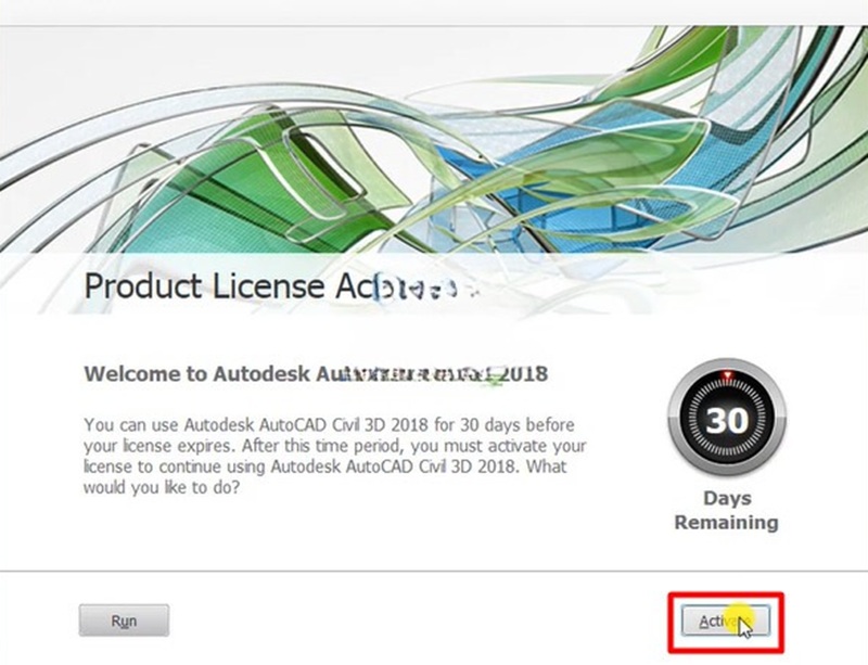Nhấn Activate để bắt đầu kích hoạt Nhấn Activate để bắt đầu kích hoạt