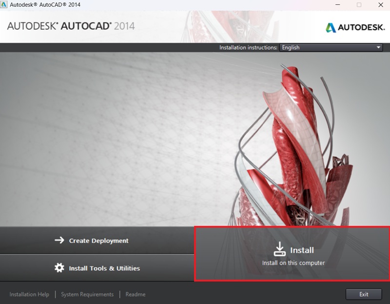 nhan-chon-install-de-bat-dau-qua-trinh-cai-dat-autocad-2014