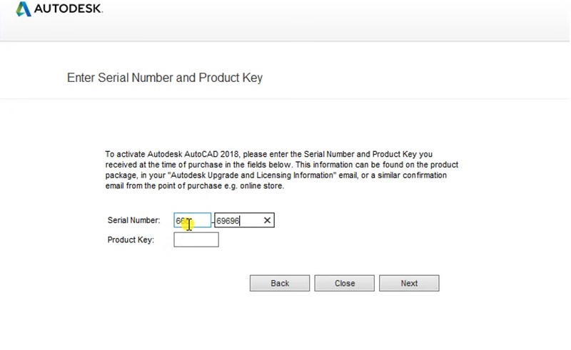 Nhập một trong các mã Serial bên trên Nhập một trong các mã Serial bên trên