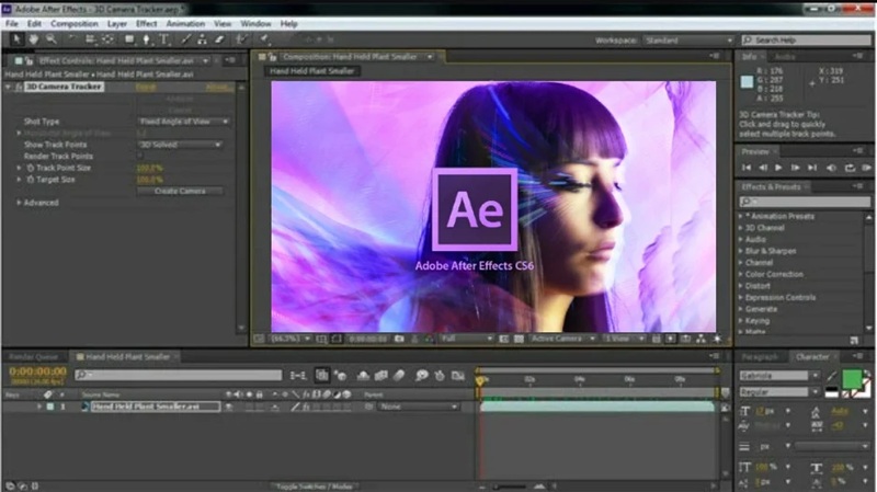 Những tính năng đặc trưng của Adobe After Effects CS6 Những tính năng đặc trưng của Adobe After Effects CS6