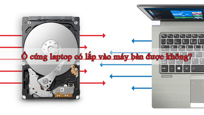 Ổ cứng laptop có lắp vào máy bàn được không