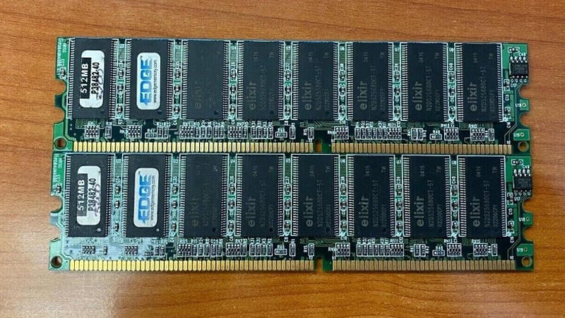 RAM động là loại phổ biến nhất hiện nay RAM động