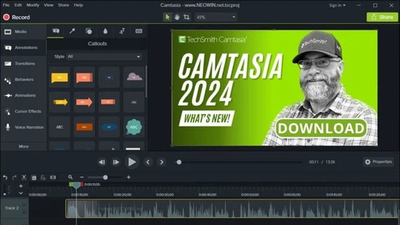 Cách tải Camtasia 2024 miễn phí, đảm bảo thành công
