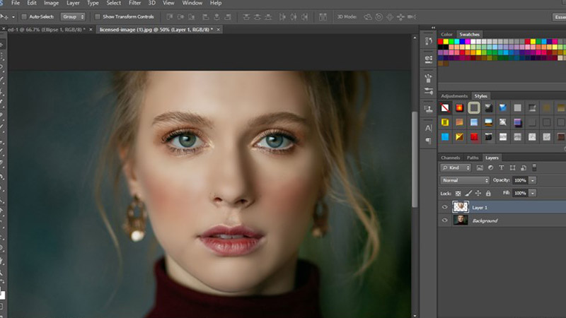 Công cụ chuyển màu được cải tiến Công cụ chuyển màu được cải tiến