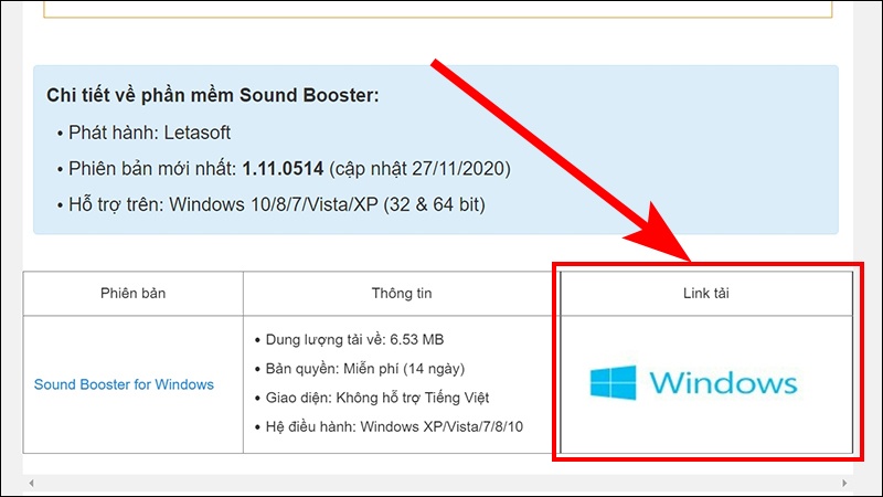 Tải phần mềm Sound Booster Tải phần mềm Sound Booster về thiết bị