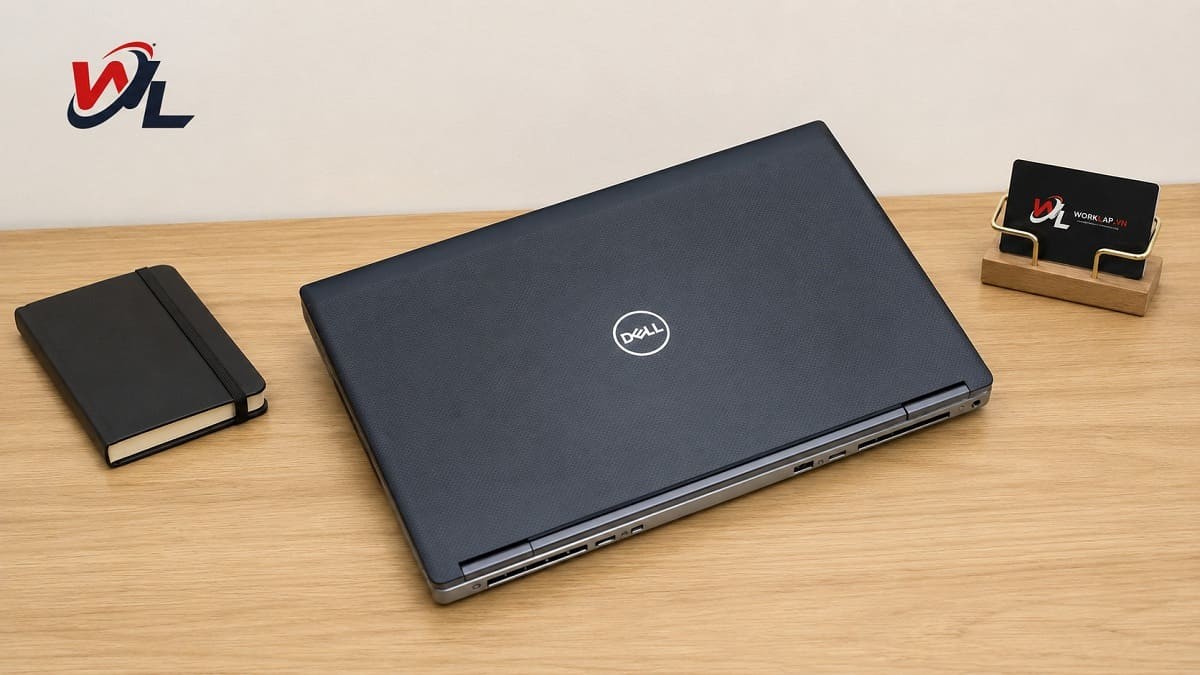 Laptop cũ Dell 7740 phù hợp cho công việc cố định nhờ vào độ bền và hiệu năng cao Máy có thiết kế bền bỉ với khung kim loại, chống va đập hiệu quả
