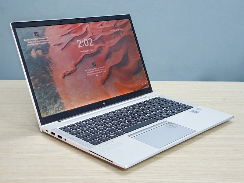 HP Elitebook 840 G7 thiết kế nhôm bền bỉ, chống va đập, trọng lượng nhẹ