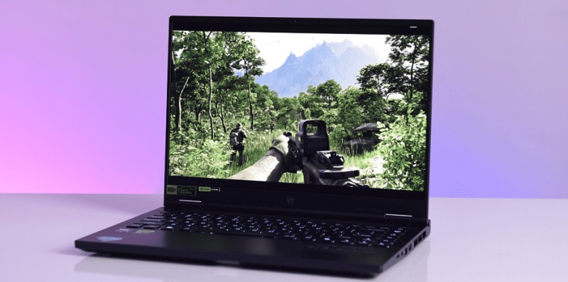 Laptop gaming cũ giá rẻ vừa là công cụ chơi game vừa thể hiện cá tính của người dùng Laptop gaming giá rẻ có thiết kế góc cạnh, LED RGB, thể hiện phong cách game thủ