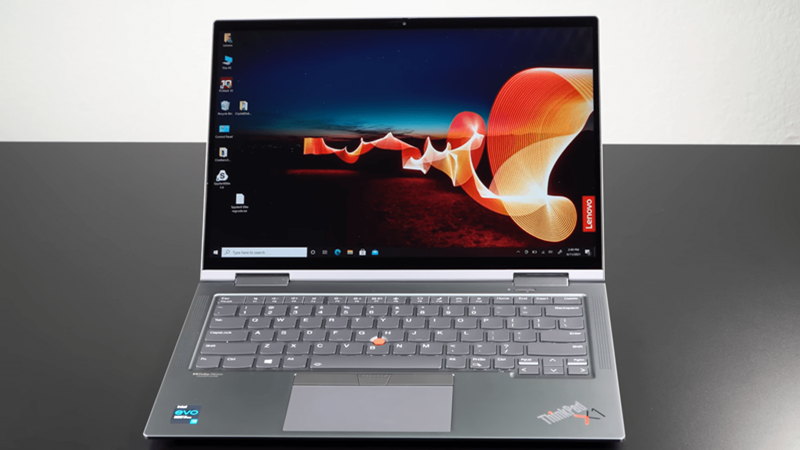 Thiết kế mỏng nhẹ, trọng lượng 1.39kg, lý tưởng cho người di chuyển ThinkPad X1 Yoga Gen 6: Intel i7, 32GB RAM, 512GB SSD hiệu suất cao