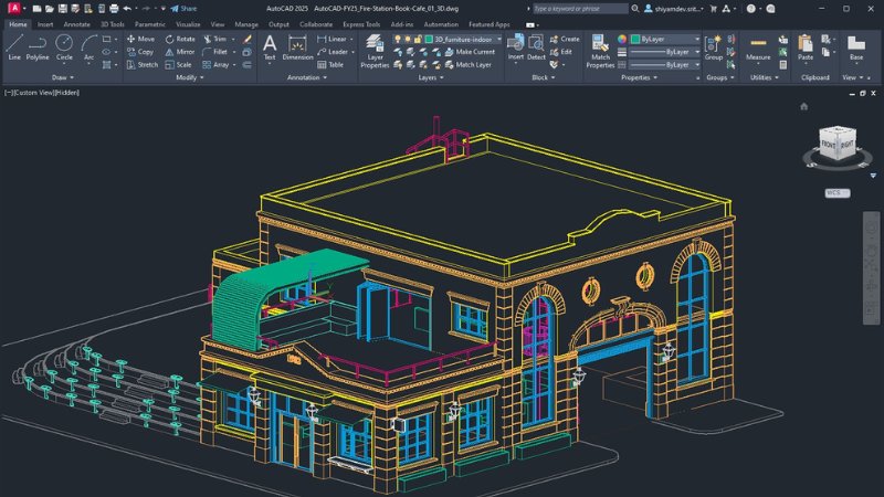 Các tính năng có trong phần mềm Autocad 2025