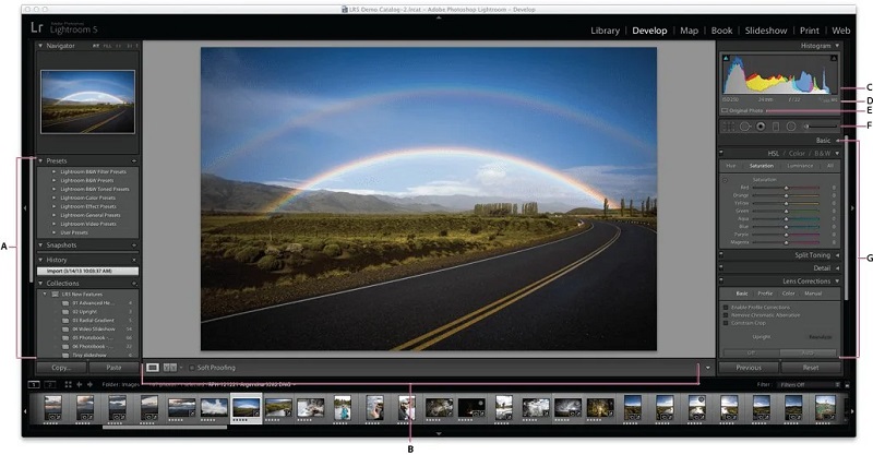 Các tính năng có trong phần mềm Lightroom 2024 Các tính năng có trong phần mềm Lightroom 2024