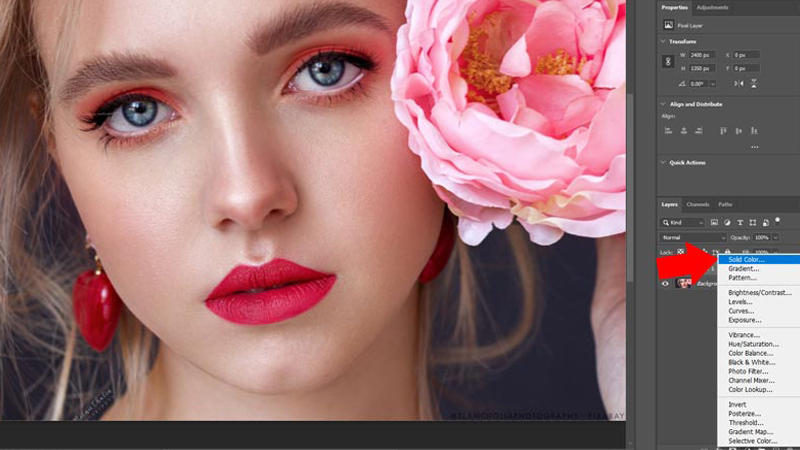 Chỉnh màu và Gradients tối ưu