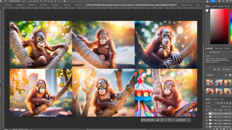 Tính năng Generative AI của Photoshop 202
