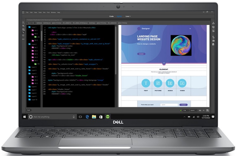 Máy có thiết kế bền bỉ, vi xử lý Intel 13th mạnh mẽ, hiệu suất cao
