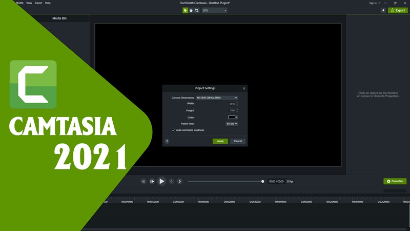 Camtasia 2021 giúp quay màn hình, chỉnh sửa video dễ dàng và chuyên nghiệp Camtasia 2021 giúp quay màn hình, chỉnh sửa video dễ dàng và chuyên nghiệp