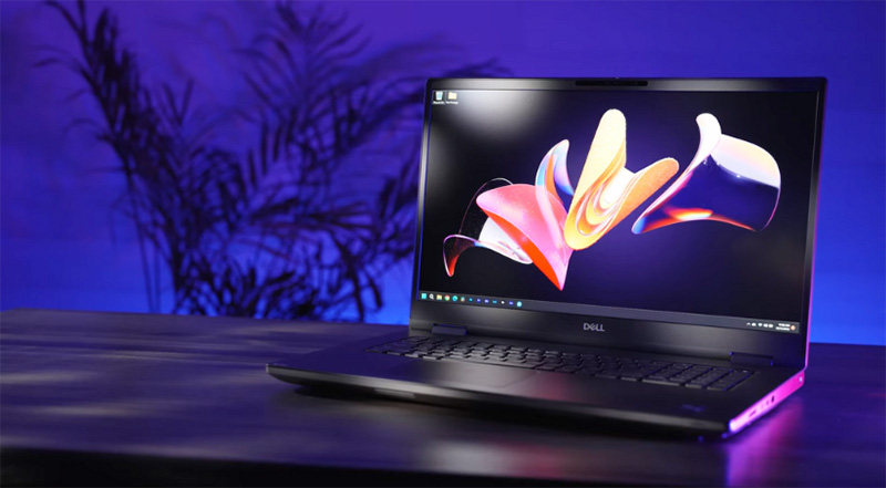 Dell 7770 ra mắt 2022, máy trạm bền bỉ với thiết kế kim loại nguyên khối