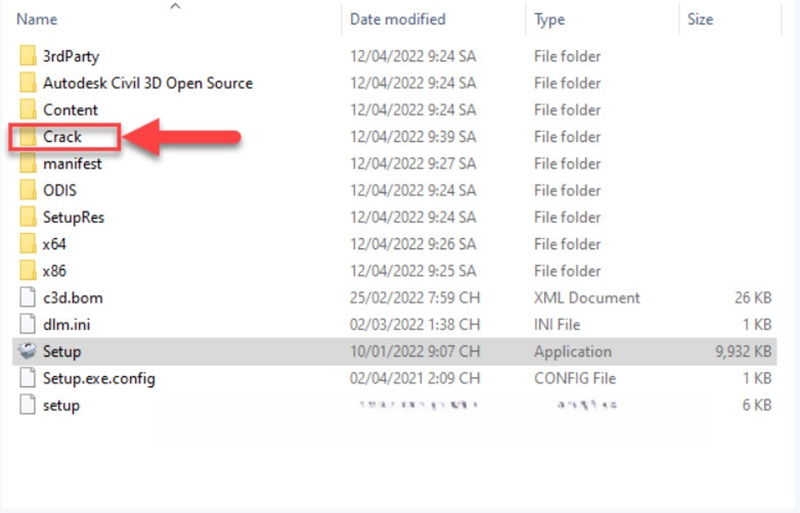 Truy cập vào thư mục chứa file kích hoạt Truy cập vào thư mục chứa file kích hoạt