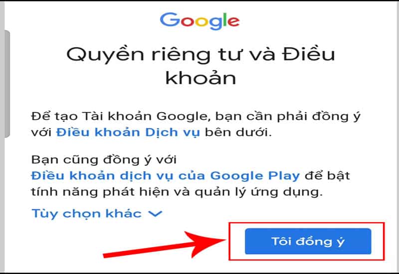 Mở CH Play trên giả lập và chọn “Thêm tài khoản”