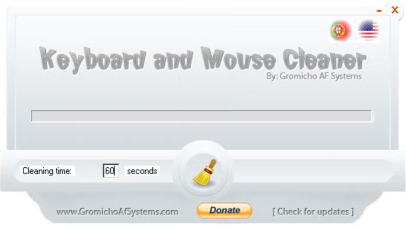Dùng Keyboard and Mouse Cleaner để vô hiệu hóa bàn phím Keyboard and Mouse Cleaner là tiện ích giúp vô hiệu quá bàn phím