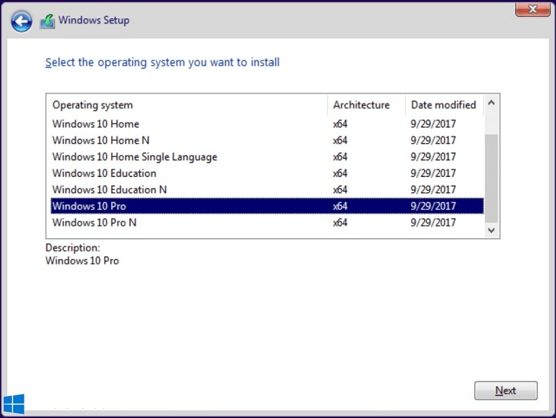 Giao diện Windows 10 Pro khá nổi bật