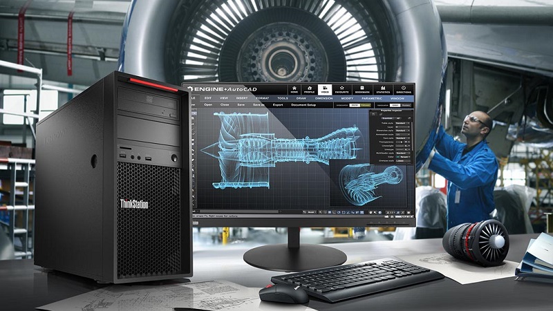 Với thiết kế gọn gàng và hiệu suất tản nhiệt tốt, Lenovo ThinkStation P520 là lựa chọn lý tưởng cho các công việc chuyên nghiệp Lenovo ThinkStation P520 được thiết kế cho các chuyên gia, đáp ứng ứng dụng đặc thù trong nhiều lĩnh vực