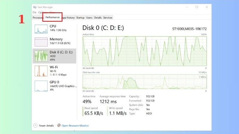 Nhấn tổ hợp Ctrl + Shift + Esc để mở Task Manager Bấm Ctrl + Shift + Esc để mở Task Manager