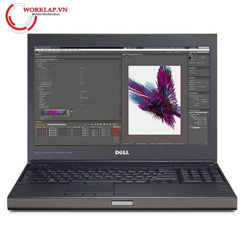 Laptop Dell Preicision có thiết kế chắc chắn